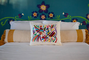 Hand-made Otomi pillow